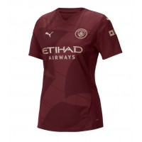 Dámy Fotbalový dres Manchester City Erling Haaland #9 2024-25 Třetí Krátký Rukáv